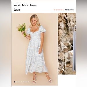 ShowMeYourMumu Va Va Midi Dress
